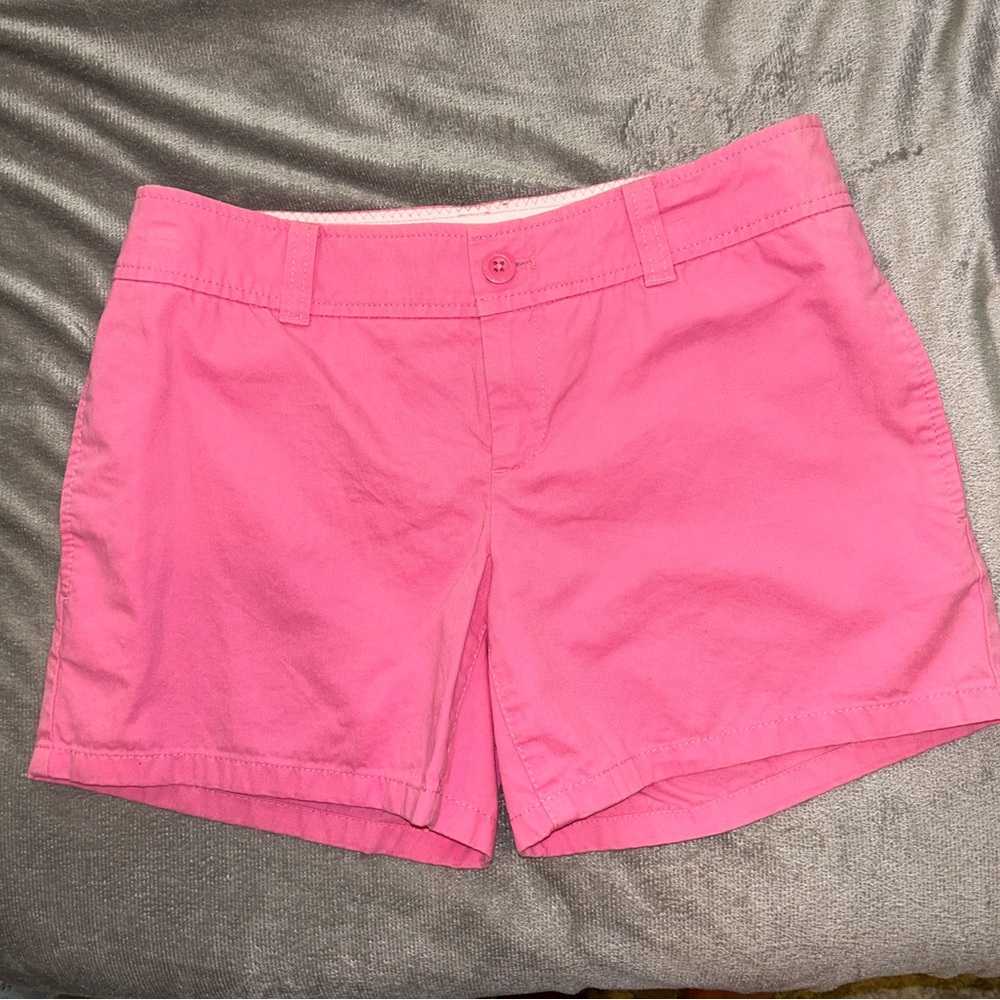 Lilly Pulitzer Pink Palm Beach Fit Shorts. Size 4.
